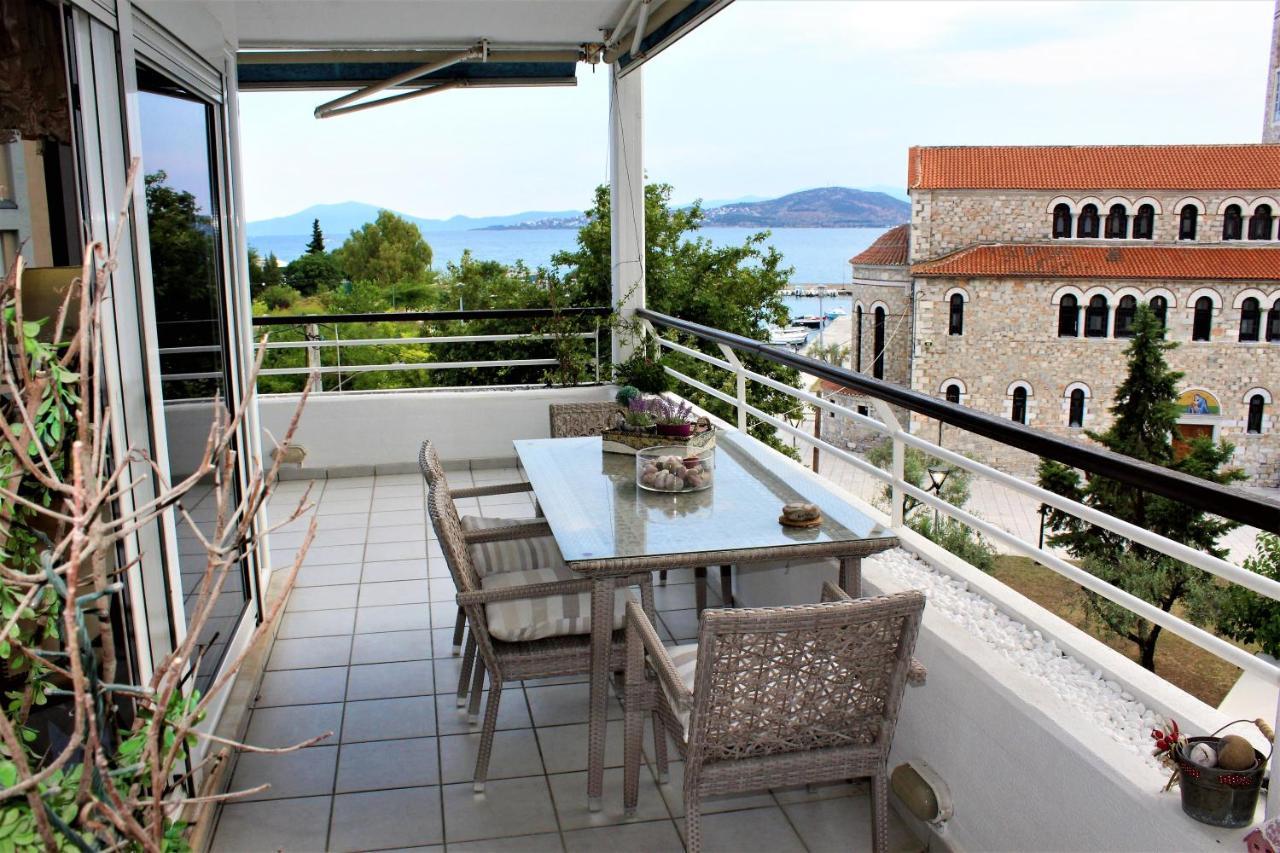 Luxury Sea View Apartman Vólosz Kültér fotó