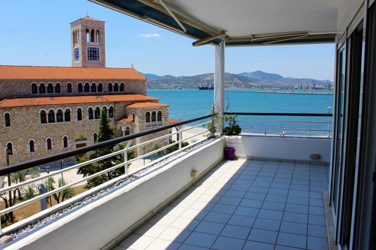 Luxury Sea View Apartman Vólosz Kültér fotó