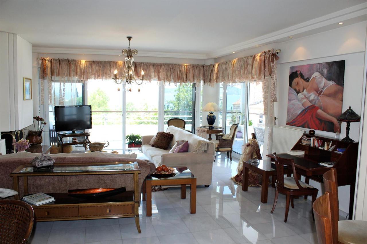 Luxury Sea View Apartman Vólosz Kültér fotó