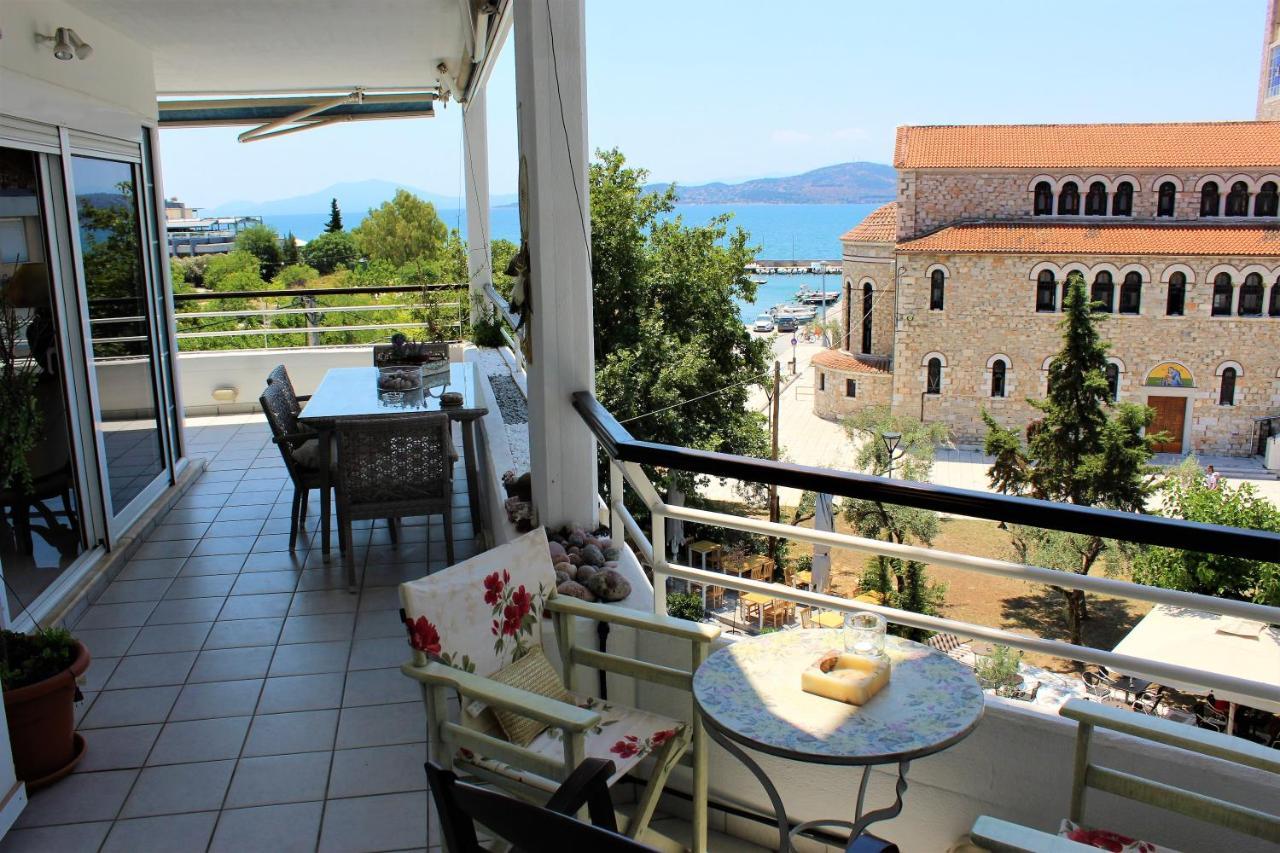 Luxury Sea View Apartman Vólosz Kültér fotó