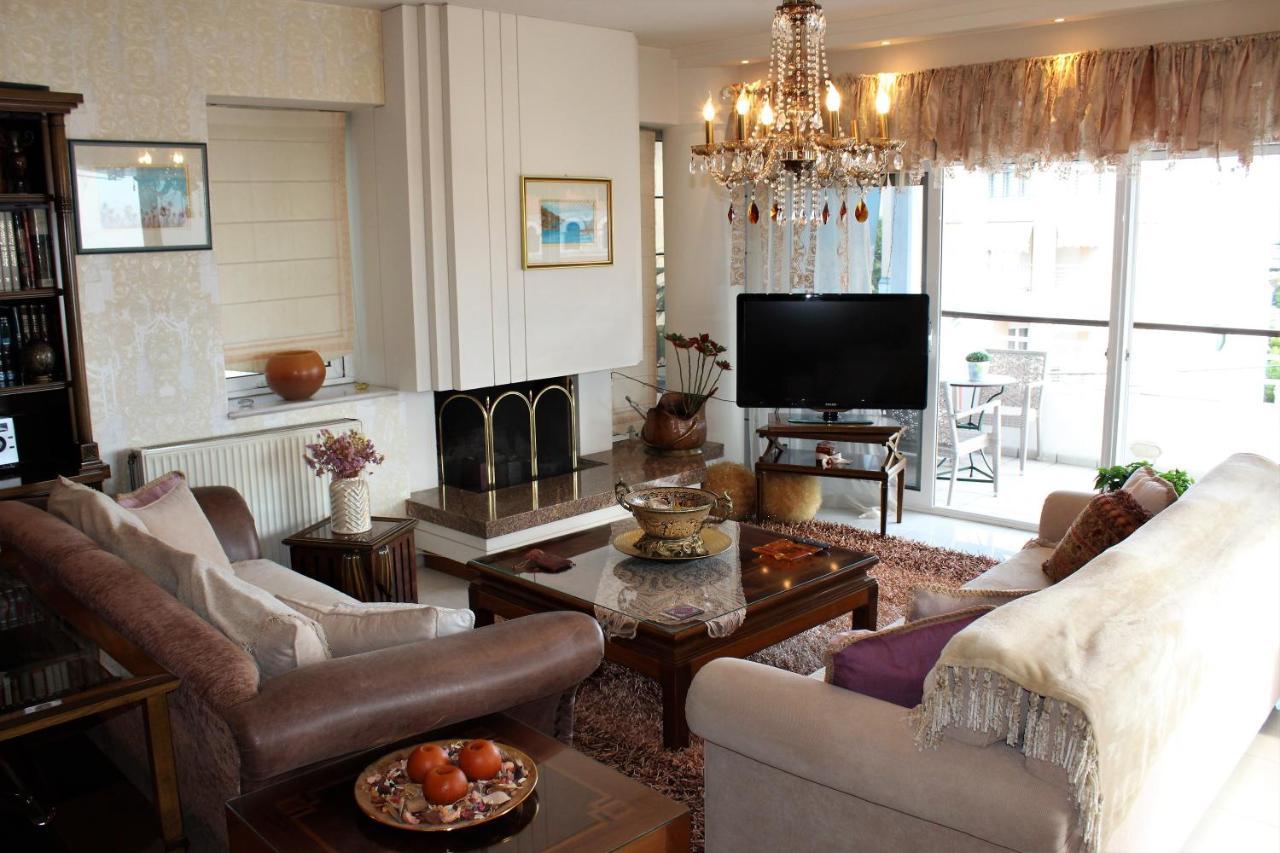 Luxury Sea View Apartman Vólosz Kültér fotó