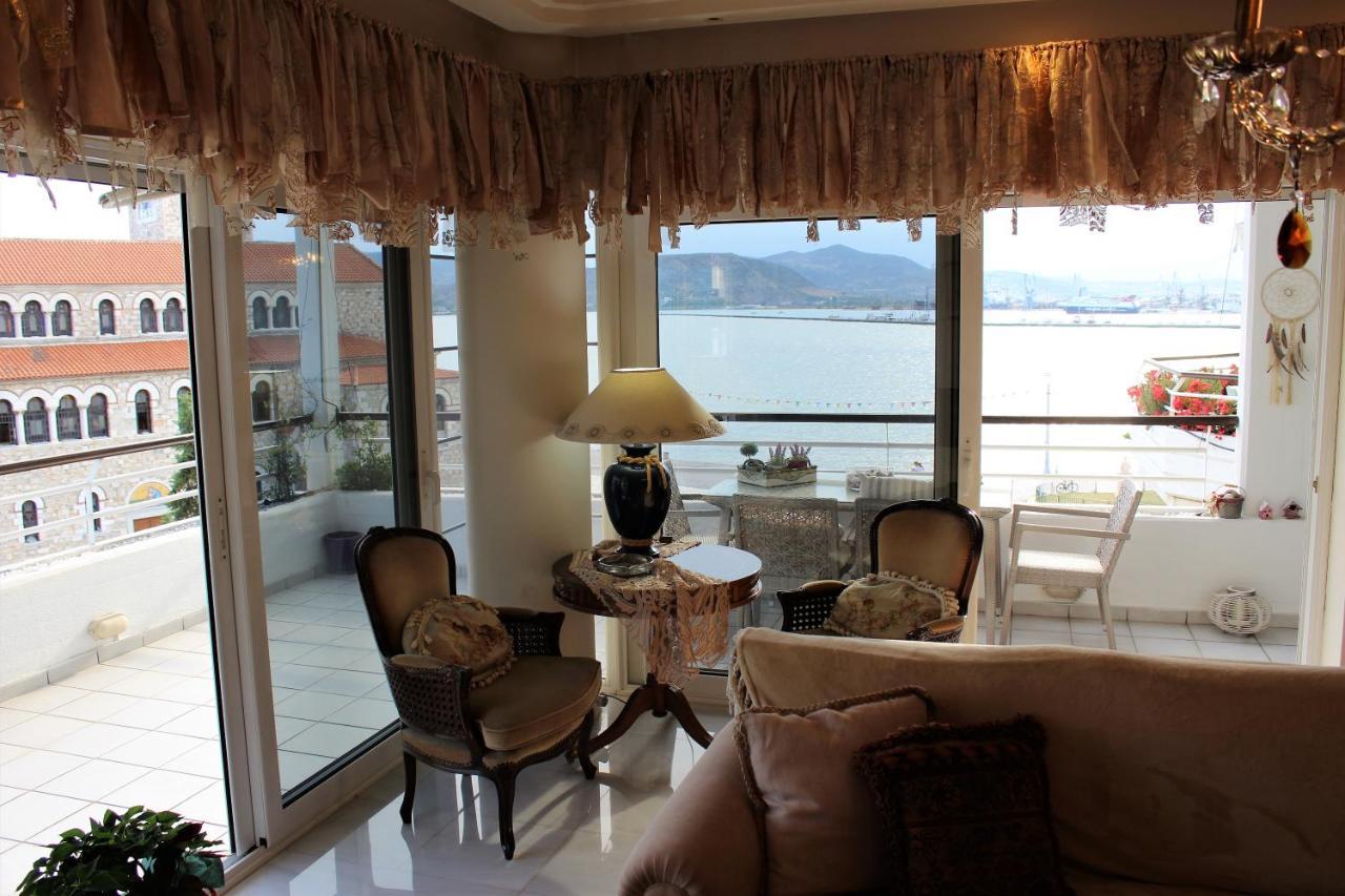 Luxury Sea View Apartman Vólosz Kültér fotó