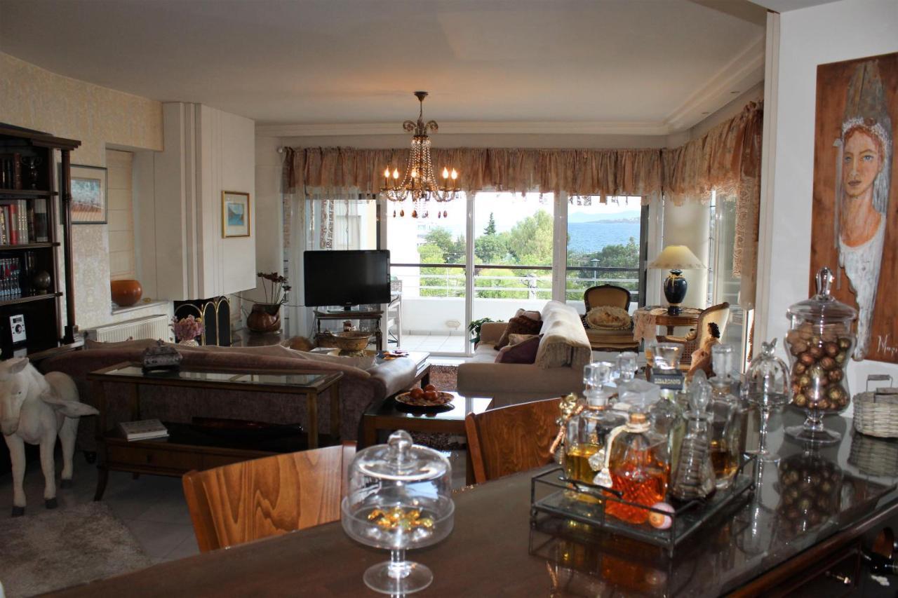 Luxury Sea View Apartman Vólosz Kültér fotó