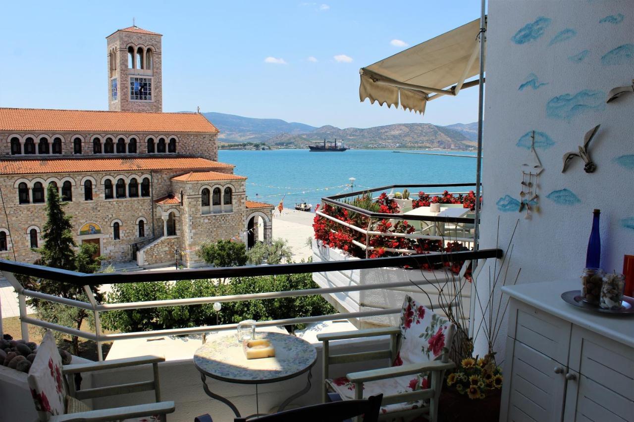 Luxury Sea View Apartman Vólosz Kültér fotó